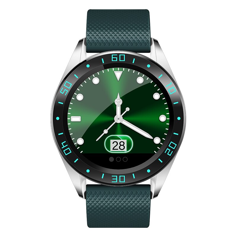 SmartWatch GT105 Wasserdichte Uhren Herz Bewertung Monitor Blutdruck Clever Uhr Männer Frauen Fitness Tracker Für IOS Android: Grün
