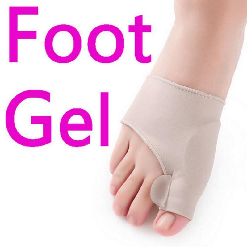 1 Paar Siliconen Pad Hallux Valgus Orthopedische Correctie Mouwen Voetverzorging Bunion Grote Teen Afscheiders Corrector Mouwen