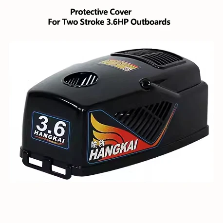 HANGKAI 2-stroke 3.6 HP Outboards Parts for Hangkai Two Stroke 3.6HP Gasline Engine Original Parts Marine Propulsion Accessories: Silver