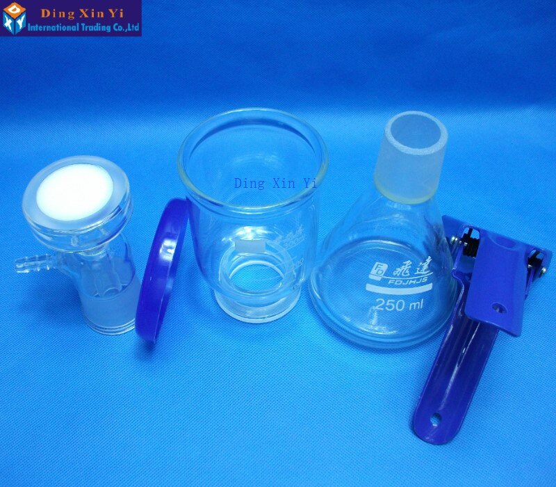 250ml Vacuum filtration apparatus,membrane filter,Sand-Core Filter Equipment