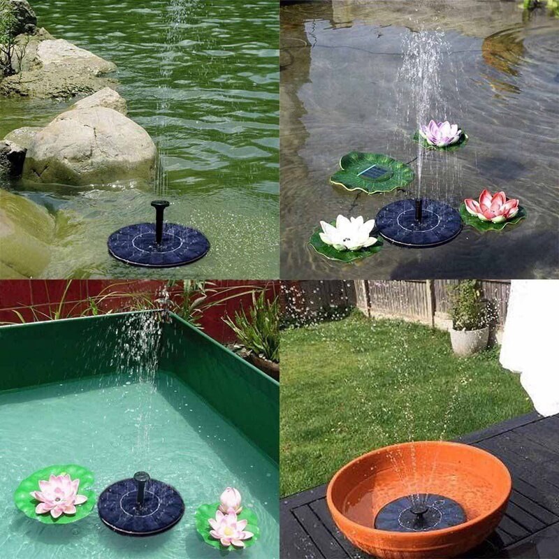 Solar- Brunnen Bewässerung Bausatz Energie Solar- Pumpe Schwimmbad Teich Tauch Wasserfall Schwimm Solar- Tafel Wasser Brunnen
