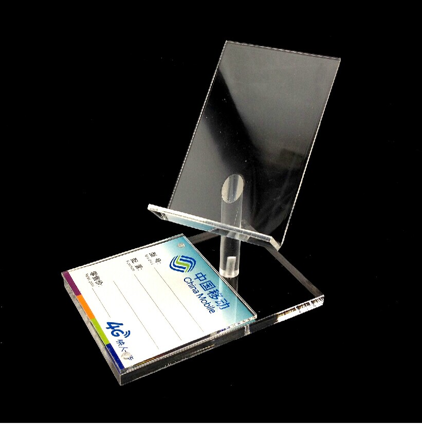 5pcs Acrylic mobile cell phone display stand phone bracket jewelry counter combination tray Digital product holder rack