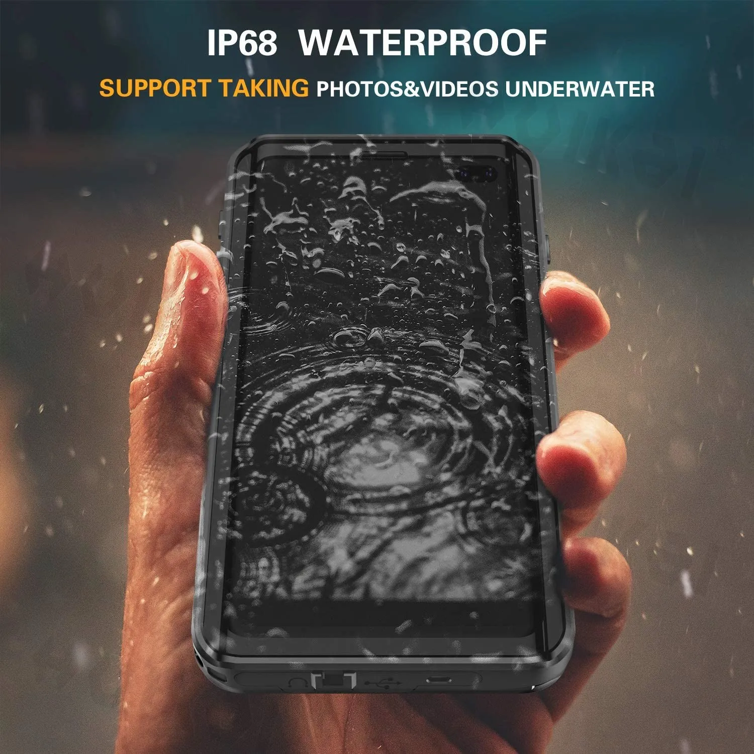 Waterproof Case For Samsung Galaxy S10 Plus S10 5G A54 A15 A34 S24 Ultra S23 FE S22 Full Body Heavy Duty Clear Rugged IP68 Cove