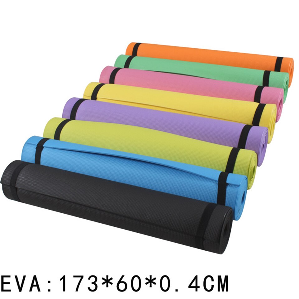GobyGo 1Pcs Yoga Mat Size 173x60x0.4cm Non-slip Slimming Exercise Fitness Gymnastics Mat Body Building Esterilla Pilates