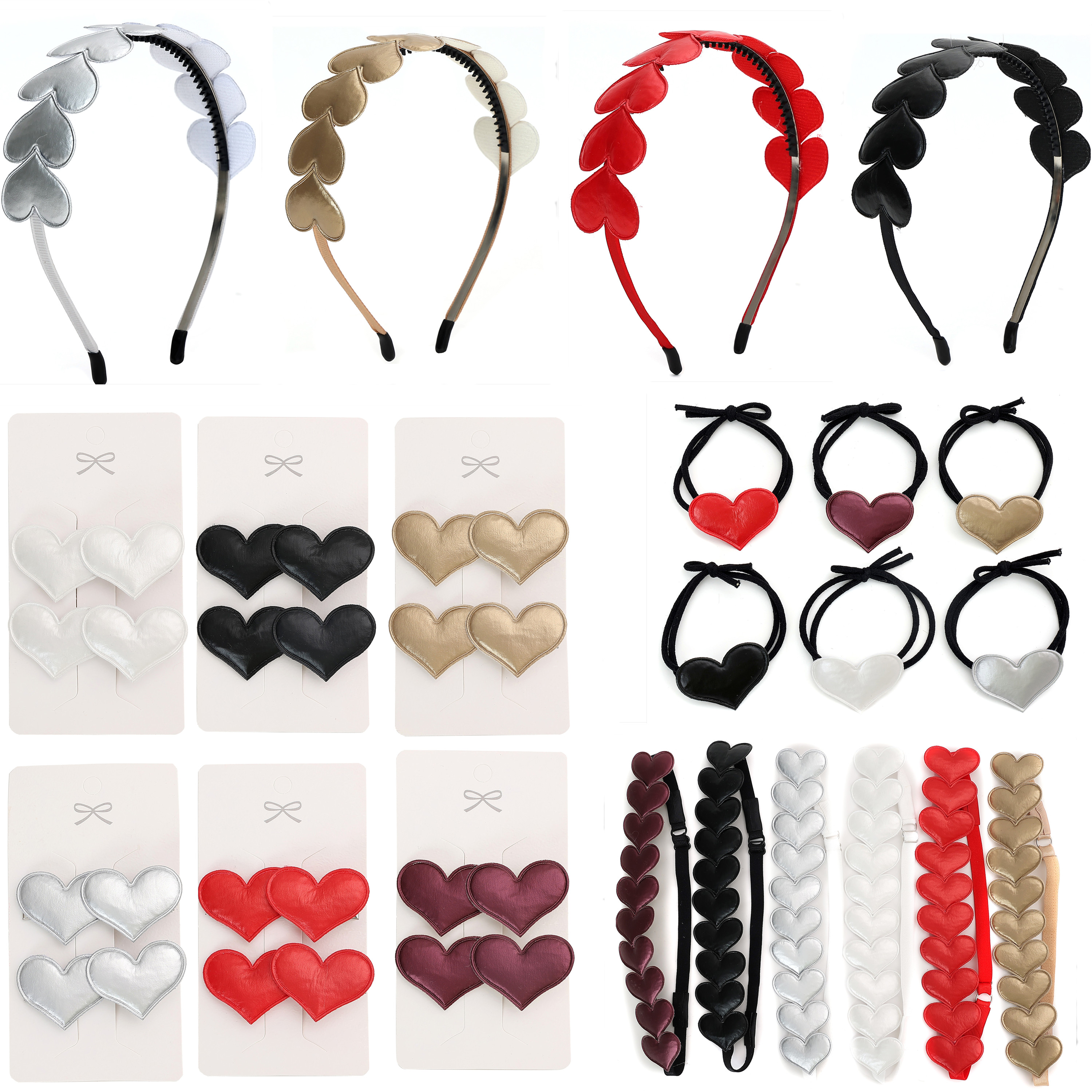 Hart Haarbanden Schattige Haarspelden Meisjes Haarclips Pony Haarspeldjes Clip Kids Hoofddeksels Mode Haar Accessoires Band
