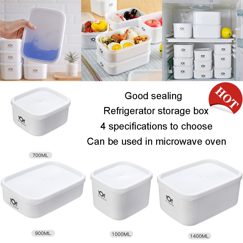 Microwave Bento Lunch Box Picnic Food Fruit Container Storage Box For Kids Adult Container Storage Boxes Case Organizer#