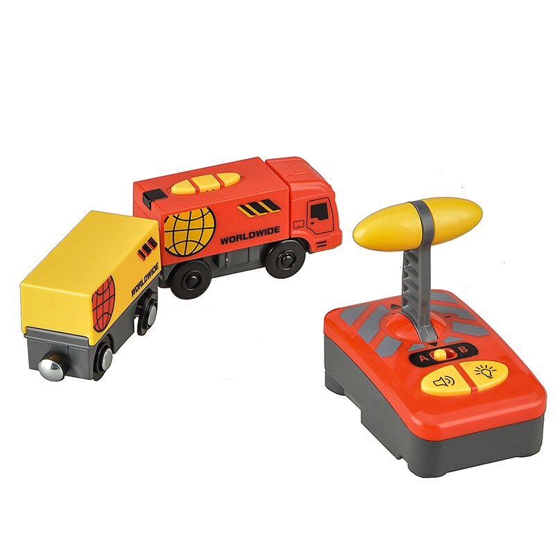 Bambini Treno Elettrico Giocattoli Set Treno Diecast Slot Giocattolo Adatto per Standard di Legno Treno Ferrovia