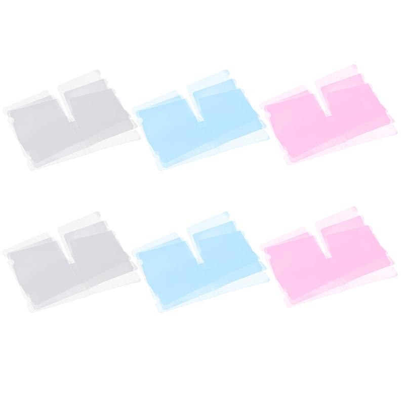 30Pcs Wegwerp Masker Storage Case Box Masker Tijdelijke Container Draagbare Storage Case (Wit, Roze, Blauw)