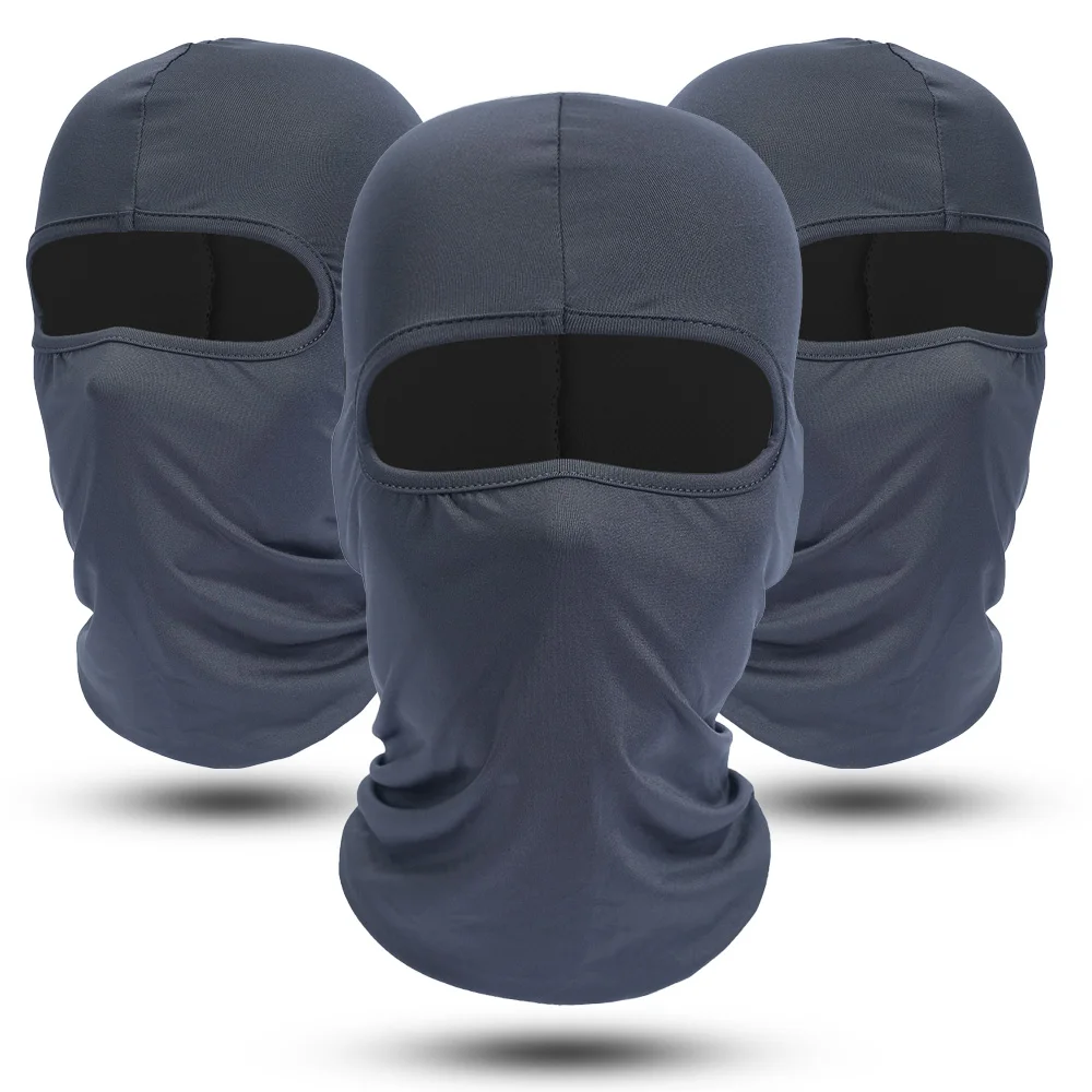 Gorro de pasamontañas deportivo transpirable de secado rápido a prueba de viento máscara facial completa para montar correr esquí senderismo cubierta facial al aire libre hombres: Rosa