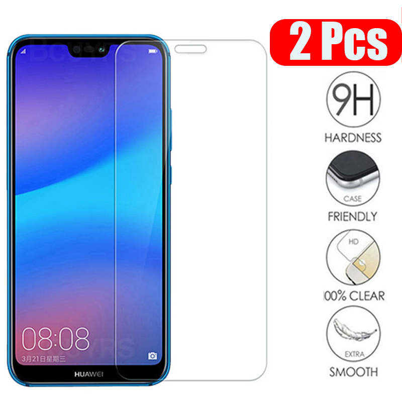 3-1 unids/lote La templado de vidrio para Huawei P20 Lite cristal protector para Huawei P20 P20 Pro P30 Honor 9 10 Lite Honor 8X 9X