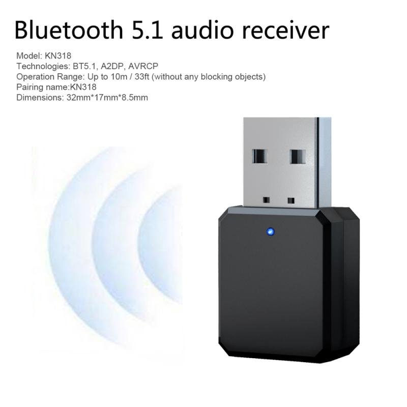 Bluetooth audiobluetooth 5.1 audio vastaanotin stereo auto handsfree puhelu autotarvikkeet moduuli aux kaapeli bluetooth vastaanotin