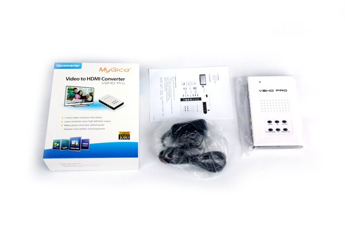 Convertisseur vidéo HDMI AV CVBS YPbPr s-viceo vers HDMI convertisseur upconvertisseur 1080P composant Composite