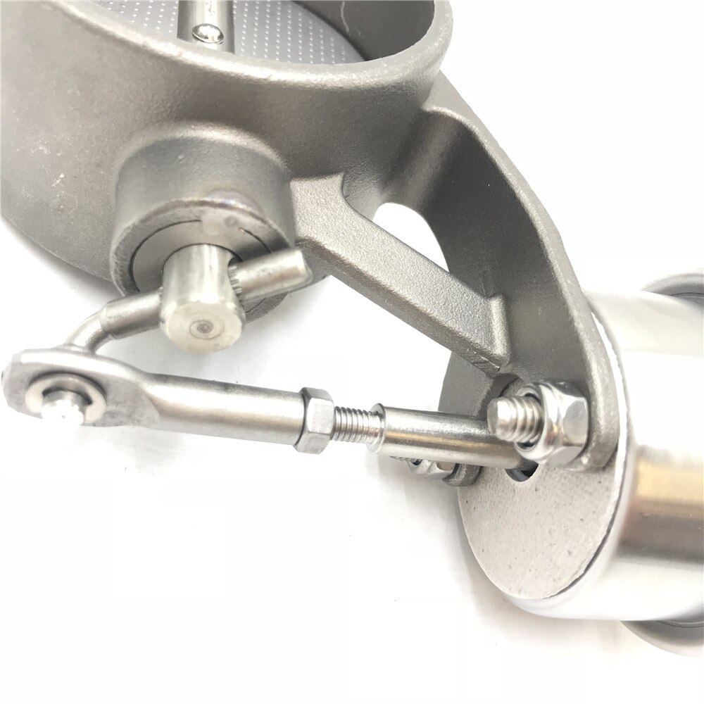 Valve d'échappement Variable en acier inoxydable moulé, ensemble valve de contrôle à vide 51MM/63MM/70MM/76MM, métal moulé, supérieure