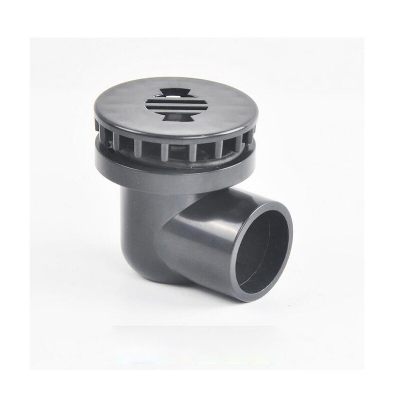 Fish Tank Drainage Connector PVC Aquarium Water Pipe Joint Curved Tube Connector Pollution Discharge Connector Fish Tank Accesso