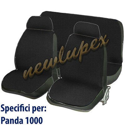 COPRISEDILI FIAT PANDA 1000 COPRISEDILE FODERE SPECIFICHE COLORE NERO