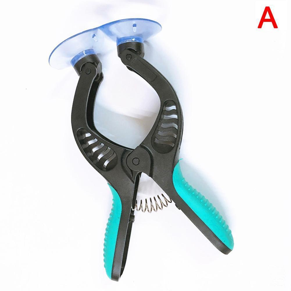 Alicate otário com ventosa do telefone móvel lcd tela de abertura reparação desmontagem ferramenta diy para iphone ferramentas manuais rep c4p8: green