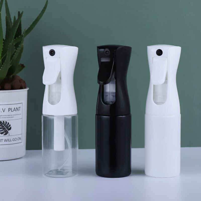 Frisør sprøyte flaske hår høytrykk sprøyte flaske kontinuerlig sprøyte vannkanne hår stylist direktør automatisk pneumati