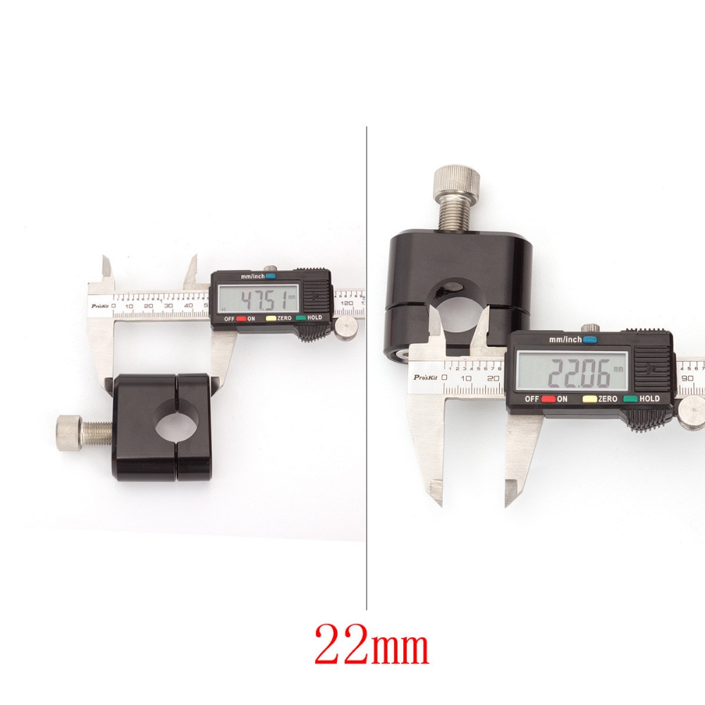 CNC Off road Motorcycle Bar Clamps Handlebar risers Adapter for 7/8" 1-1/8 Pit Dirt motorbike bar Clamps