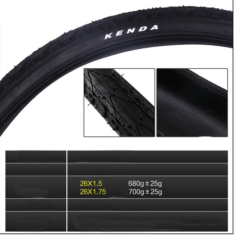 Bicycle Tires 26 Mtb Tires 27.5 Tire Mountain Bikes 26 * 1.50 26*1.25 26*1.75 27*1.5 27*1.75 MTB Tyres