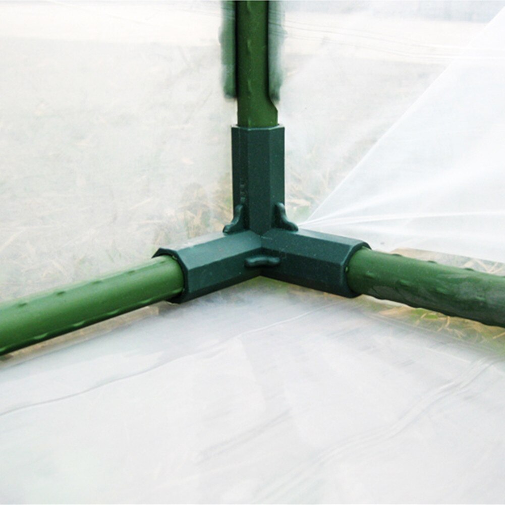 16MM PVC Fitting Stable Support Heavy Duty Greenhouse Frame Building Connector Right Angle 3 4 5-way Connector Garden Tool