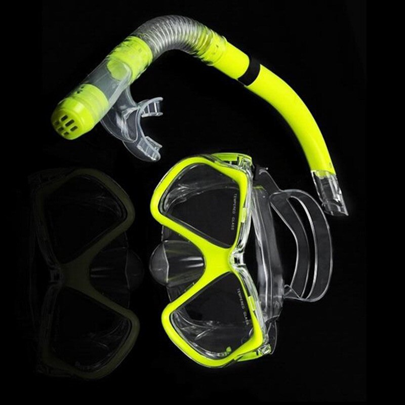 Diving Mask Scuba Mask Swim Masks Diving Mask+Snorkel Set PVC Swimming Set Water Sports