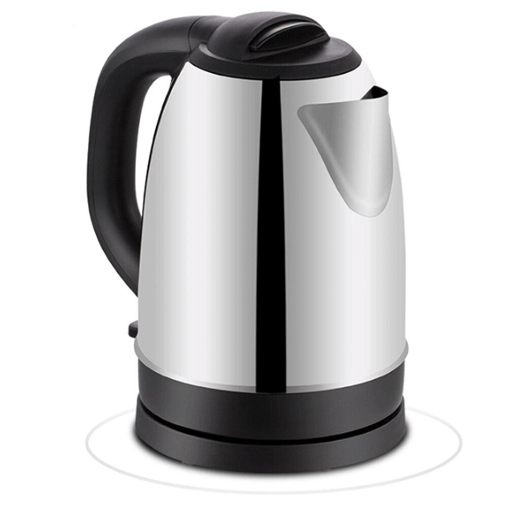 Bouilloire électrique en acier inoxydable 2L | Bouilloire, cuisine chauffage de l'eau, bureau voyage pratique Portable garde au
