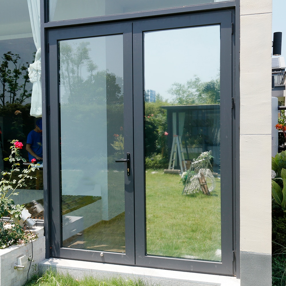 Silver Window Film One Way Mirrored solar Tint 90%UV Reflective Mirrored Vinyl Film Adhesive Window Glass Sticker Foils 1x5m