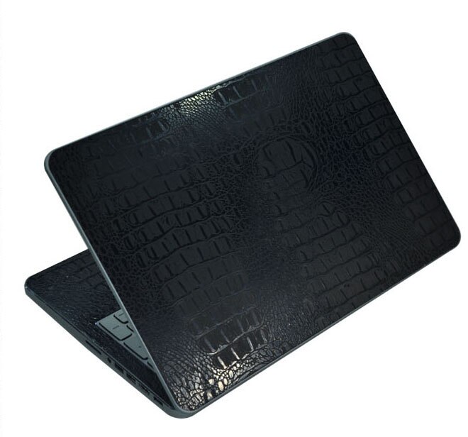 Laptopa z włókna węglowego naklejki skóry krokodyla skóra węża pokrywa Protector dla DELL Latitude E6220 12.5"
