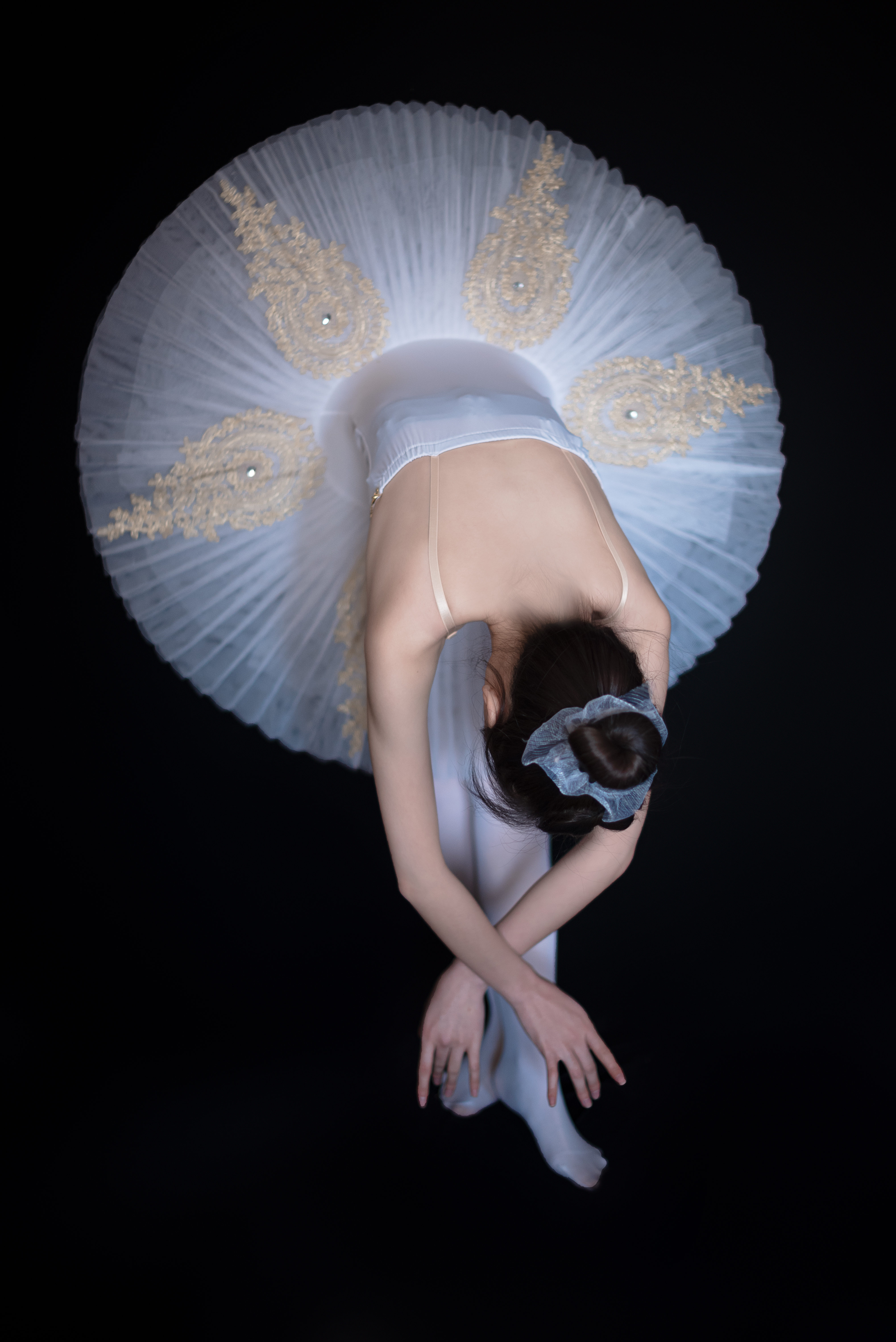 Children's ballet skirt costumes Swan Lake tutu tutu skirt suspenders adult ballet costumes: 140cmheight