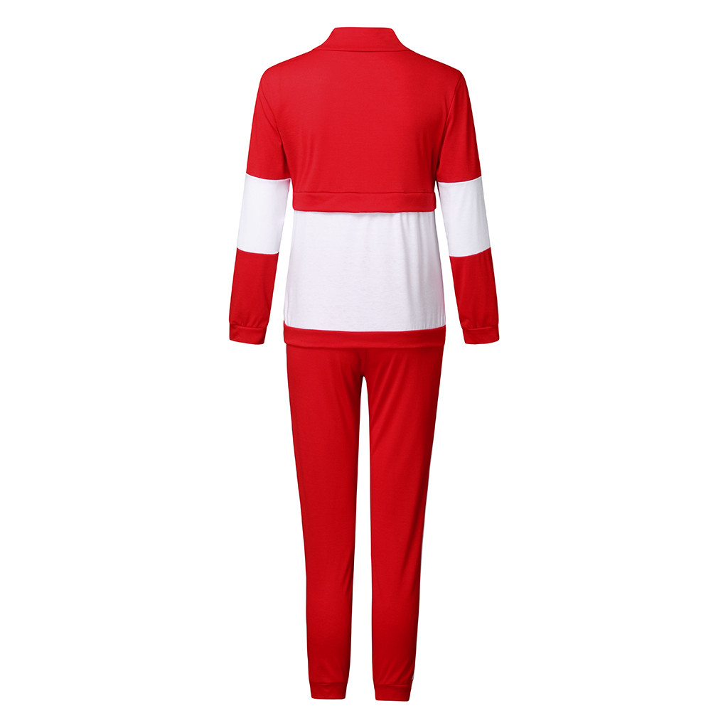 Tracksuits Women Sportswear Suit Two Piece Set Spring Street Tops and Jogger Set Suits Casual 2pcs Sweatsuit Outfit #D