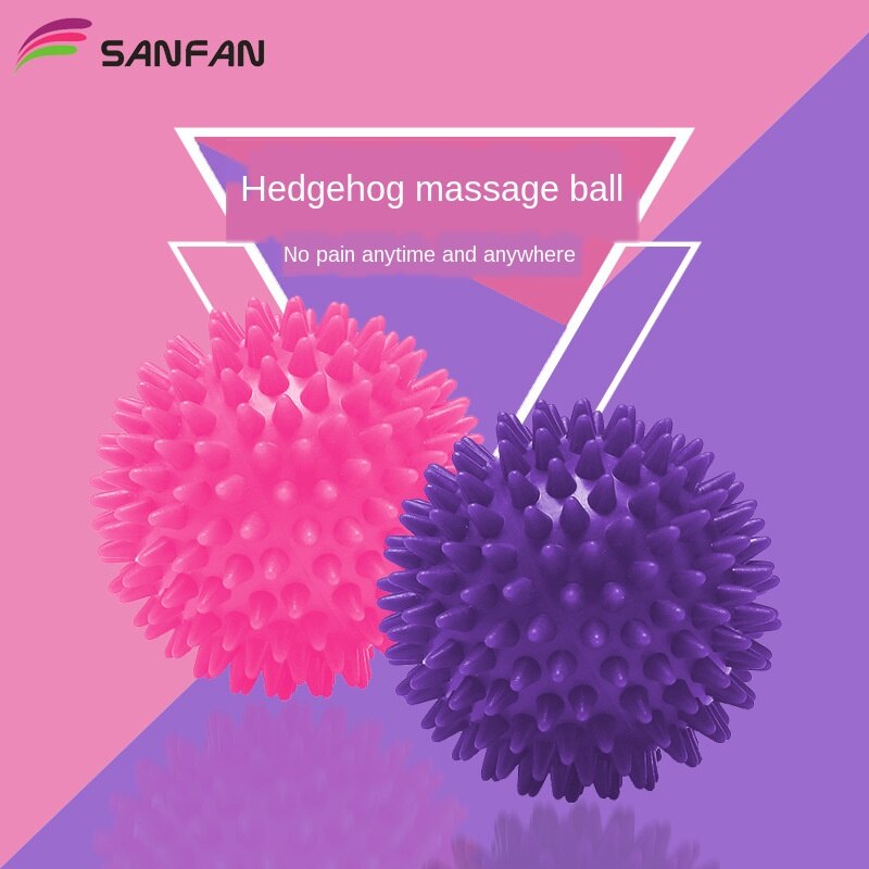 Massaggio Palla di Fitness EPP Mano Suole Hedgehog Sensoriale Portatile Fisioterapia Esercizio Muscolare Relax Trigger Point Terapia