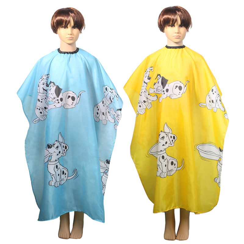 Enfants cheveux coupe coiffeur tissu dessin animé Dressing Cape Salon robe couverture imperméable à l'eau
