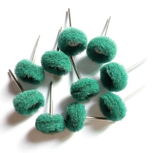 10 stuks polijstschijf, polijstpad, borstel, sieraden, metaal, micro-elektronica, dremel, accessoires voor roterende gereedschappen, nylon polijstpads