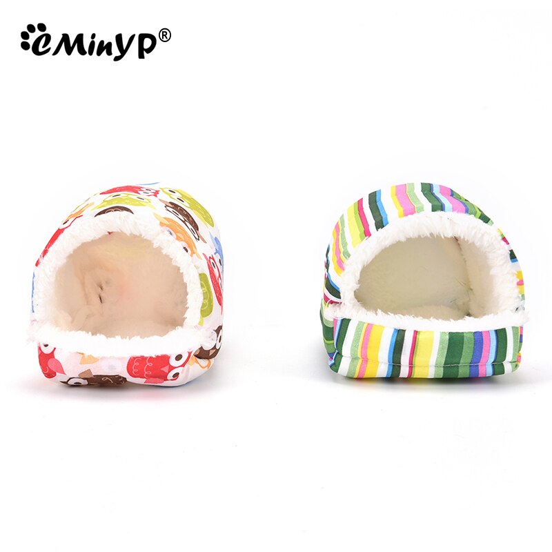 Chomik kapcie dom gniazdo świnka morska jeż wiewiórka zima odporna na zimno ciepła klatka małe zwierzę podkładka termiczna śpiwór pokój