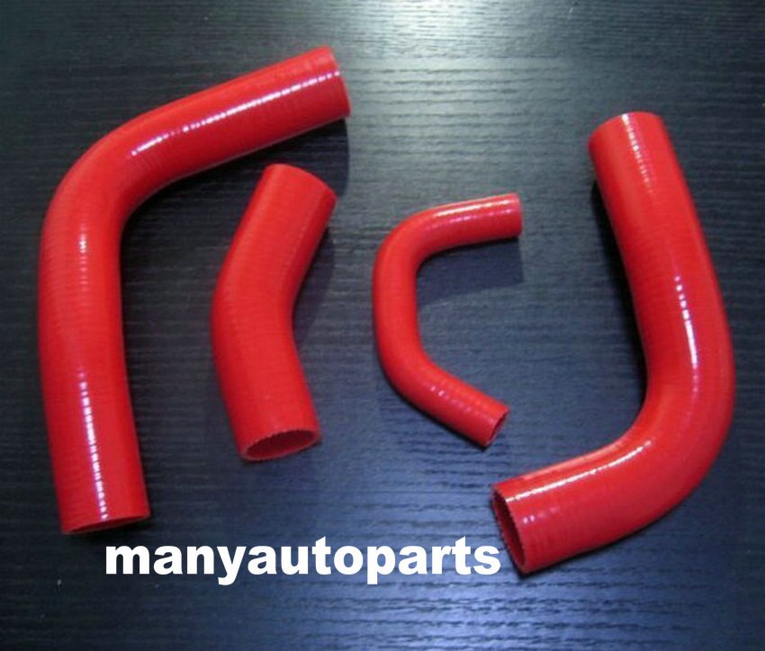 Red silicone radiator hose for Landcruiser Land cruiser 80 SERIES 3F