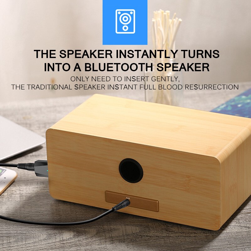 Portable Bluetooth Transmitter Receiver Car AUX Cable Kit Bluetooth Wireless Adapter TV jack Wireless Earphone USB Adapter