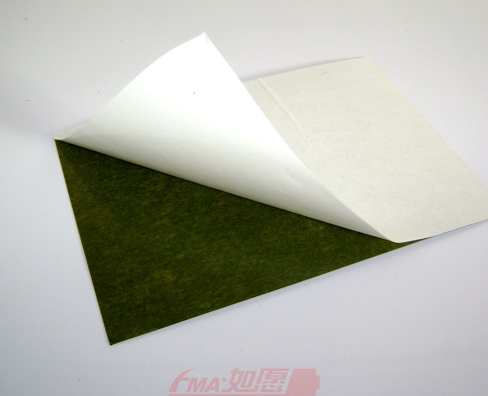 2 stuks viskleefpapier 0.5*180*250mm voor batterij elektrisch isolerend grijs