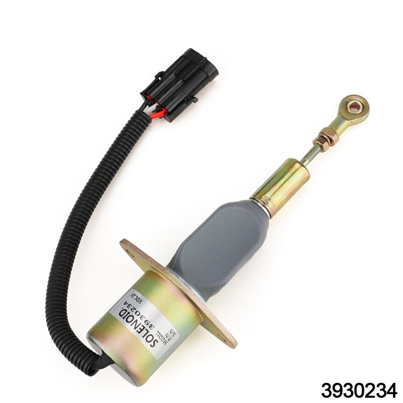 Shutoff Solenoid 3930234 Fit for Cummins 6BT,6CT Engines Komatsu 24V
