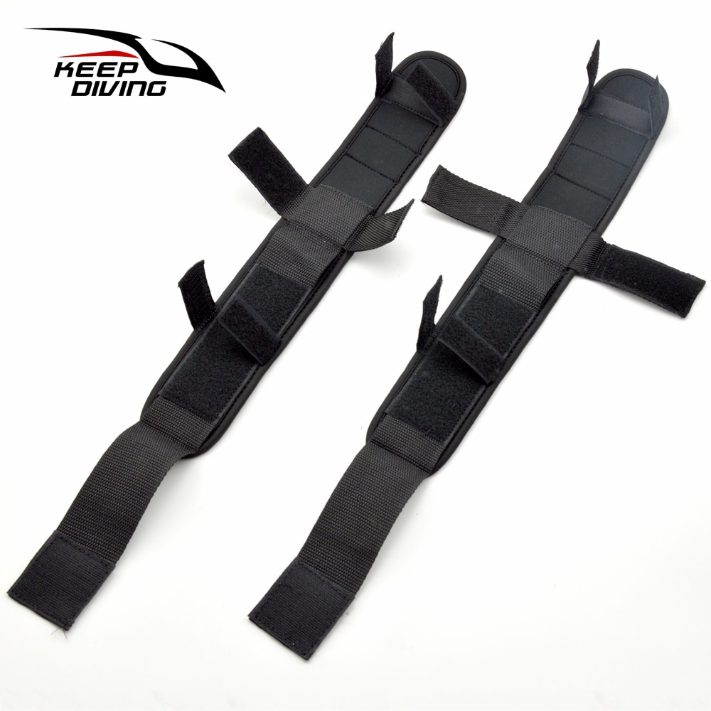 5 Mm Dikte Neopreen Duiken Backmount Schouder Pad Sidemount Schouder Pad Voor 5 Cm Brede Bandjes