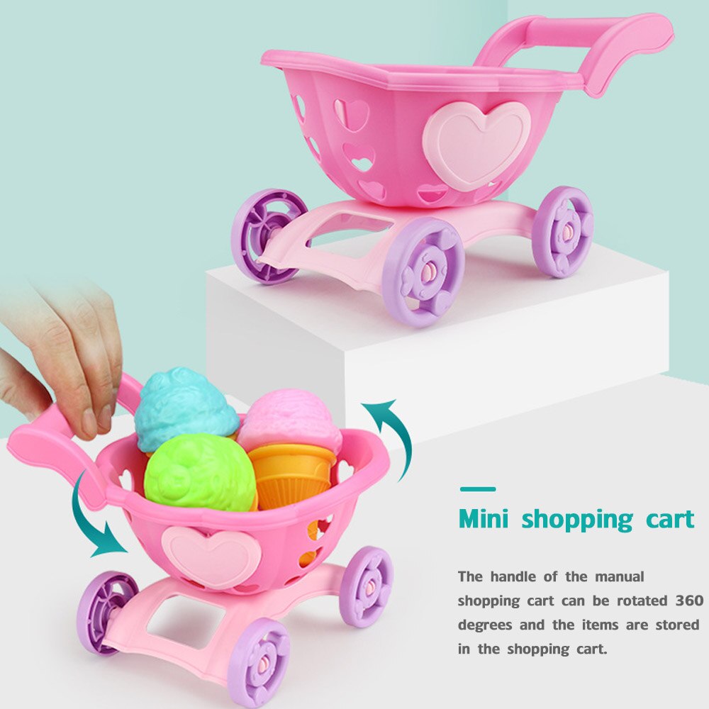 Multi-funktion Karikatur supermarkt Also tun, spielen freundlicher Mini rolle spielen kassierer einstellen mädchen früHenne bildung pädagogisches spielzeug