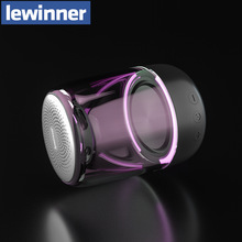 Lewinner C7 Bluetooth V5.0 Draadloze Luidsprekers HiFi Stereo Kolom Draagbare Speaker Romantische Kleurrijke Licht met Microfoon