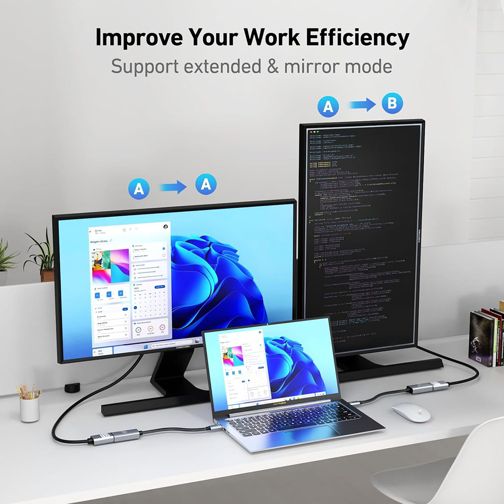 4k cavi compatibili usb c a hdmi tipo c a hdmi 2.0 thunderbolt 3/4 to 4 k 60hz 30hz per iphone 15 16 pro macbook huawei mate 30