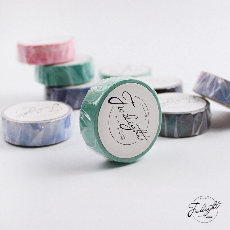 Cinta adhesiva de "Fantastic Dream Sky" para la escuela, suministros de oficina, álbum, cuaderno, decoración artesanal, Washi Tape, para niños, 8 metros de largo