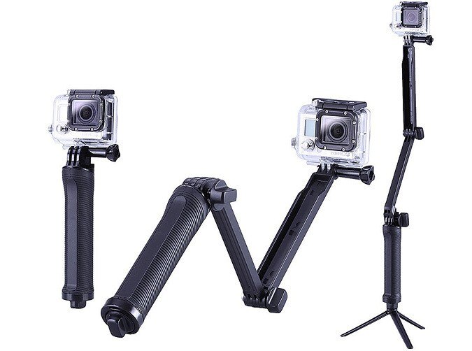 AngelEye GP-238 3-Way Monopod Stand Mini Tripod