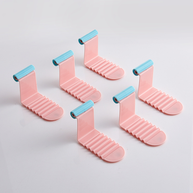 Pinzas para sábanas de cama, accesorios para mejorar el hogar, 6 piezas: Azul