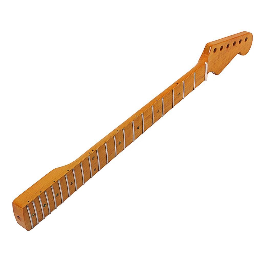 Elegante sostituzione delle parti del manico della tastiera in legno a 21 tasti per chitarra elettrica ST