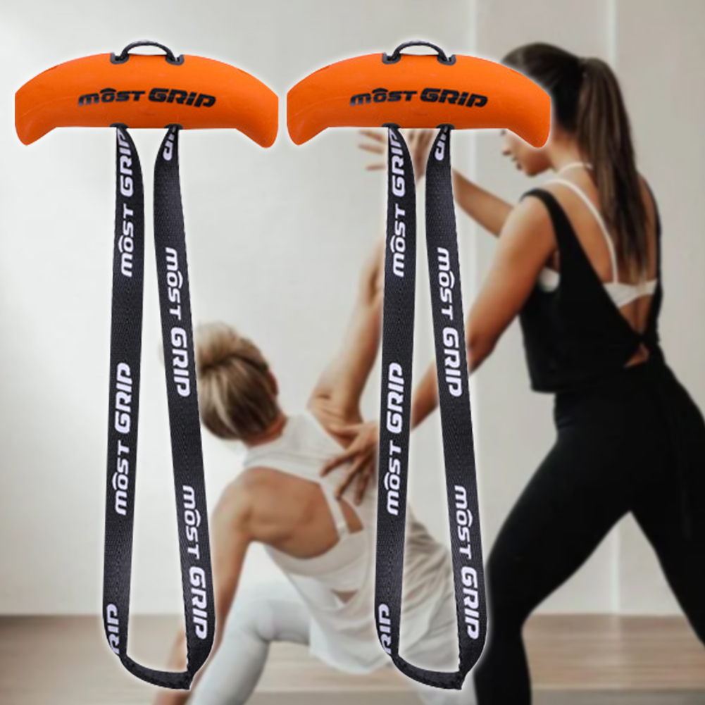 Exercise Resistance Band Ergonomic Weight-Lifting Handles Multifunction Fitness Resistance Strap TPE for Pull-up Bars Barbells