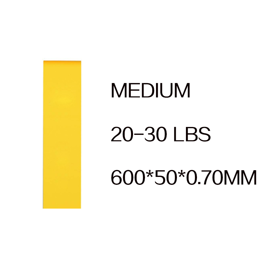 Gym Fitness Resistance Bands for Yoga Stretch Pull Up Assist Bands Rubber Crossfit Exercise Training Workout Equipment Bands: Yellow