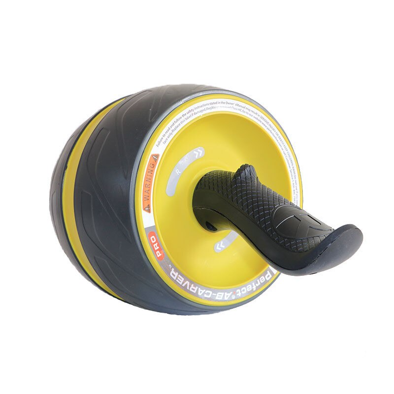 ABS Abdominal Roller Exercise Wheel Trainer Equipment Mute Abdominal Wheel For Body Shape Building Belly Core Trainer