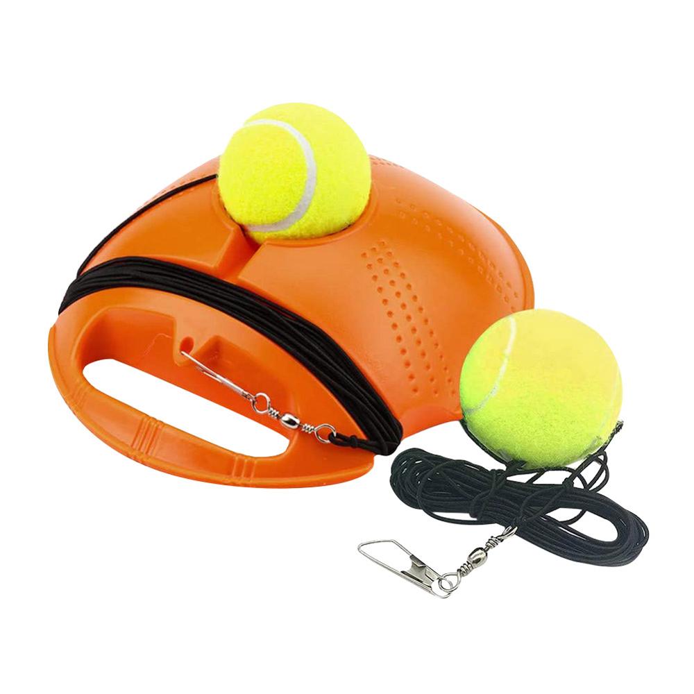 Tennis Trainer Self-study Rebound Ball with Baseboard Exercise Sports Sparring Device Tennis Training Equipment